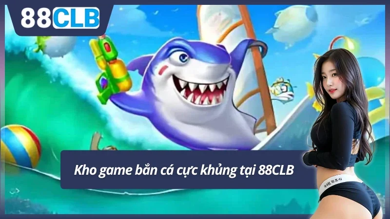 Kho game đồ sộ tại game bắn cá săn thưởng 88CLB