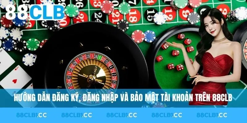 Hướng dẫn đăng ký, đăng nhập và bảo mật tài khoản trên 88CLB